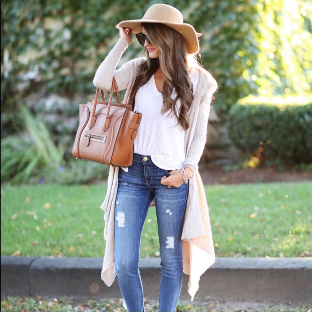 Free People Sloane Waterfall Hooded Wrap Cardigan